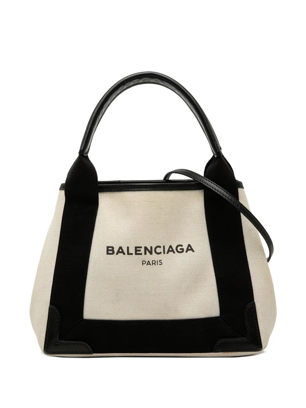 Balenciaga 2018-2026 Canvas Navy Cabas XS satchel