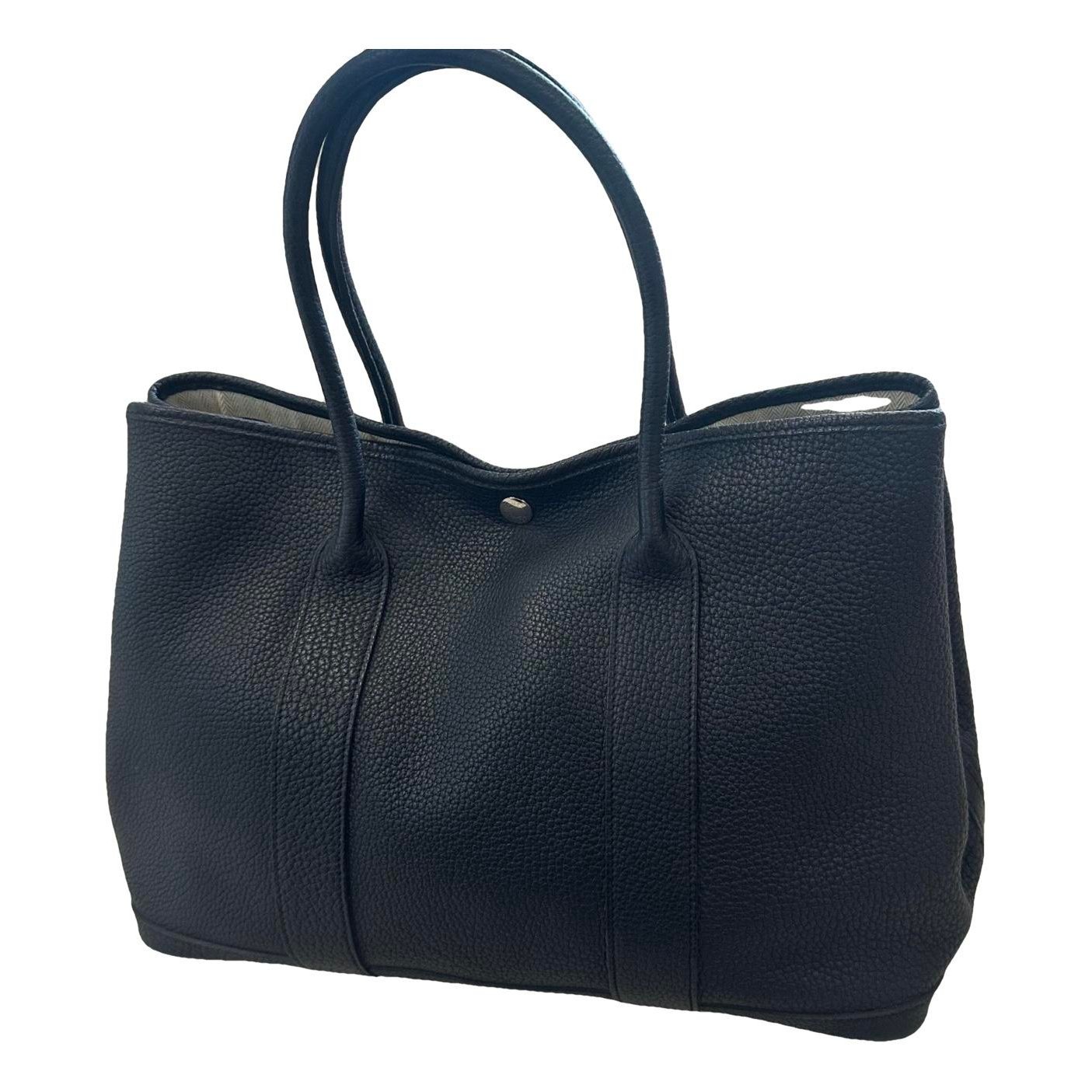 Garden Party leather handbag