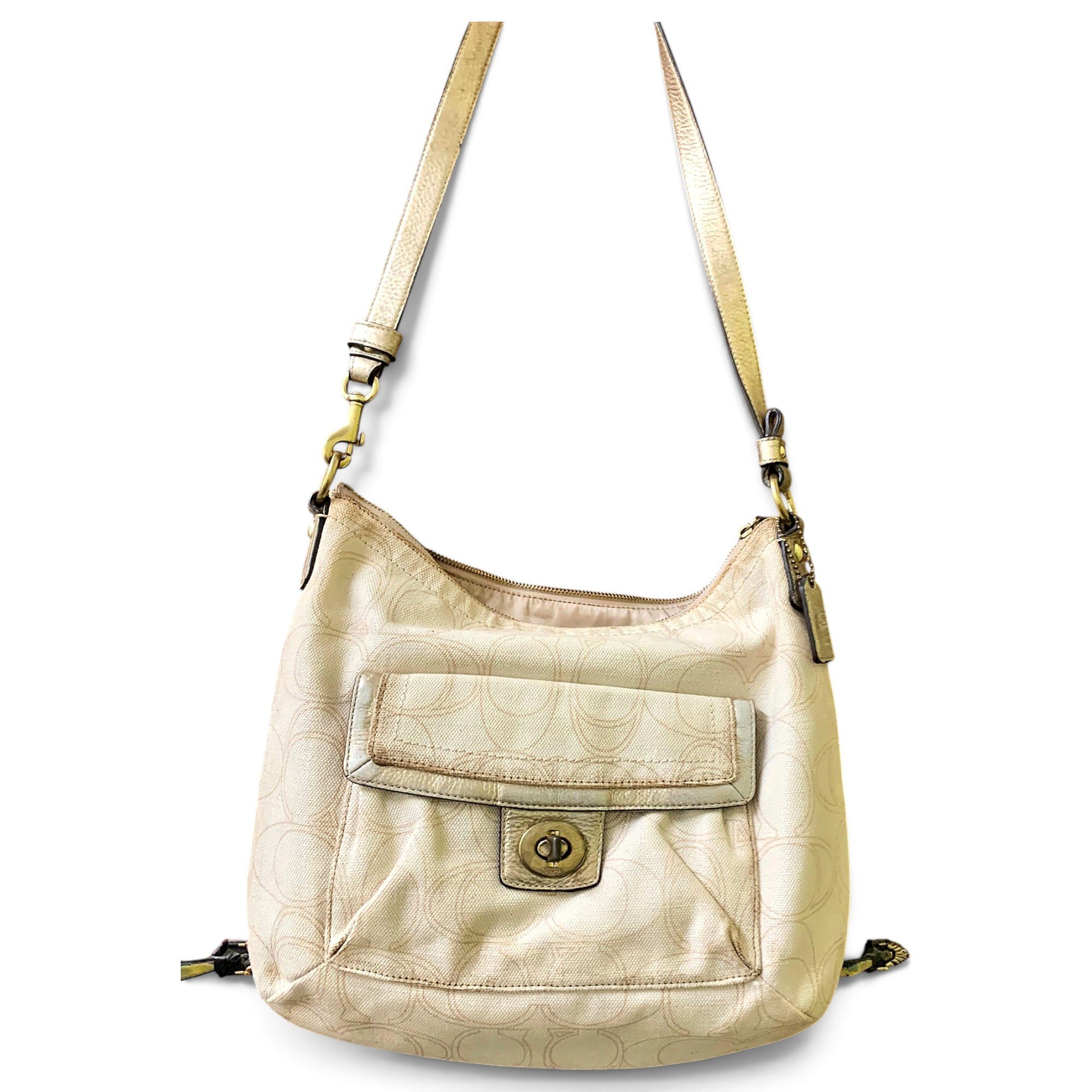 Linen handbag