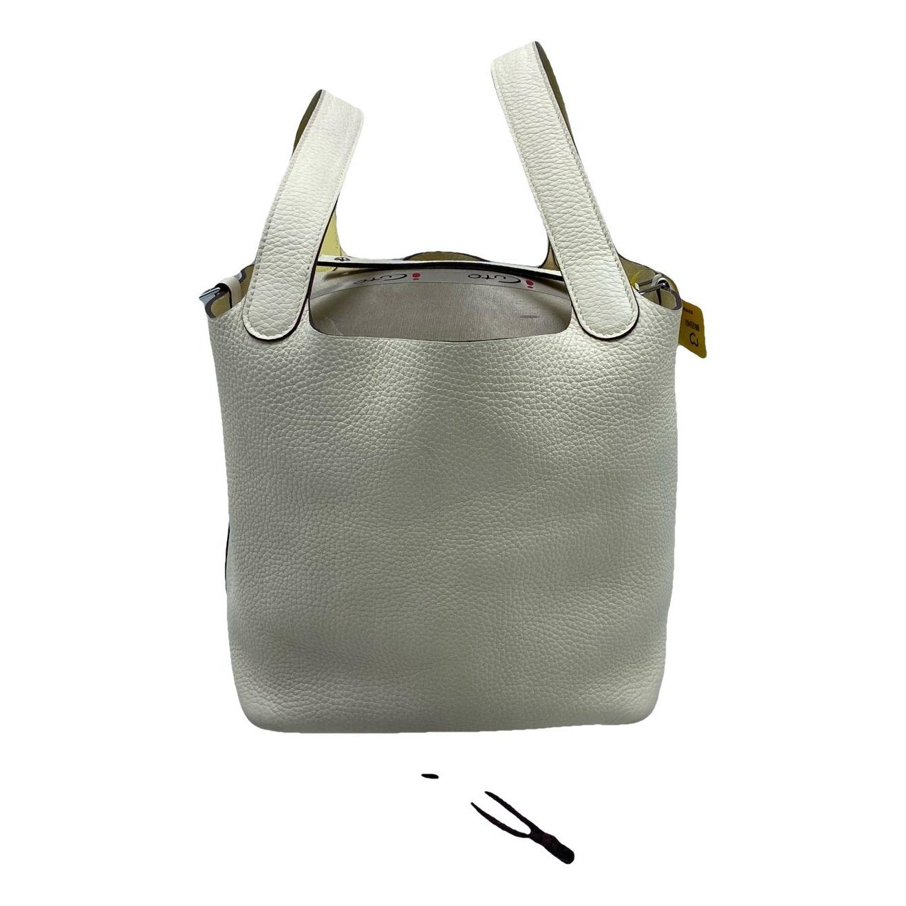 Picotin leather handbag