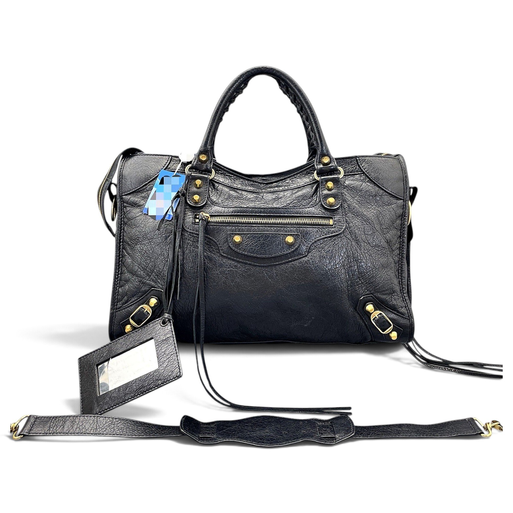 Balenciaga City leather handbag