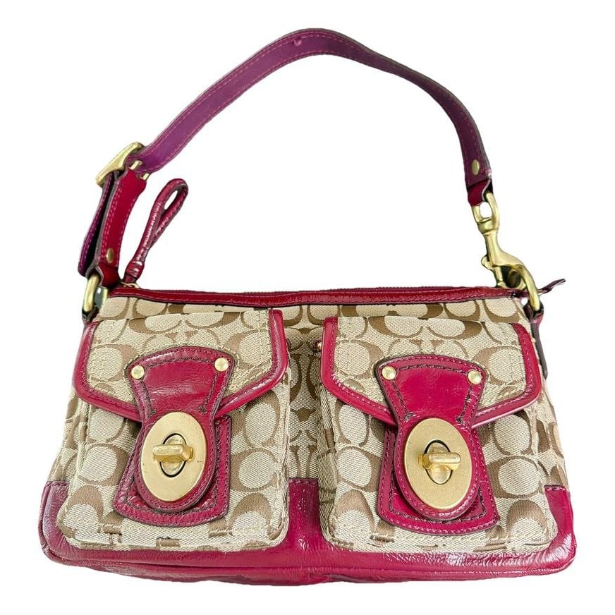 Signature Sufflette cloth handbag