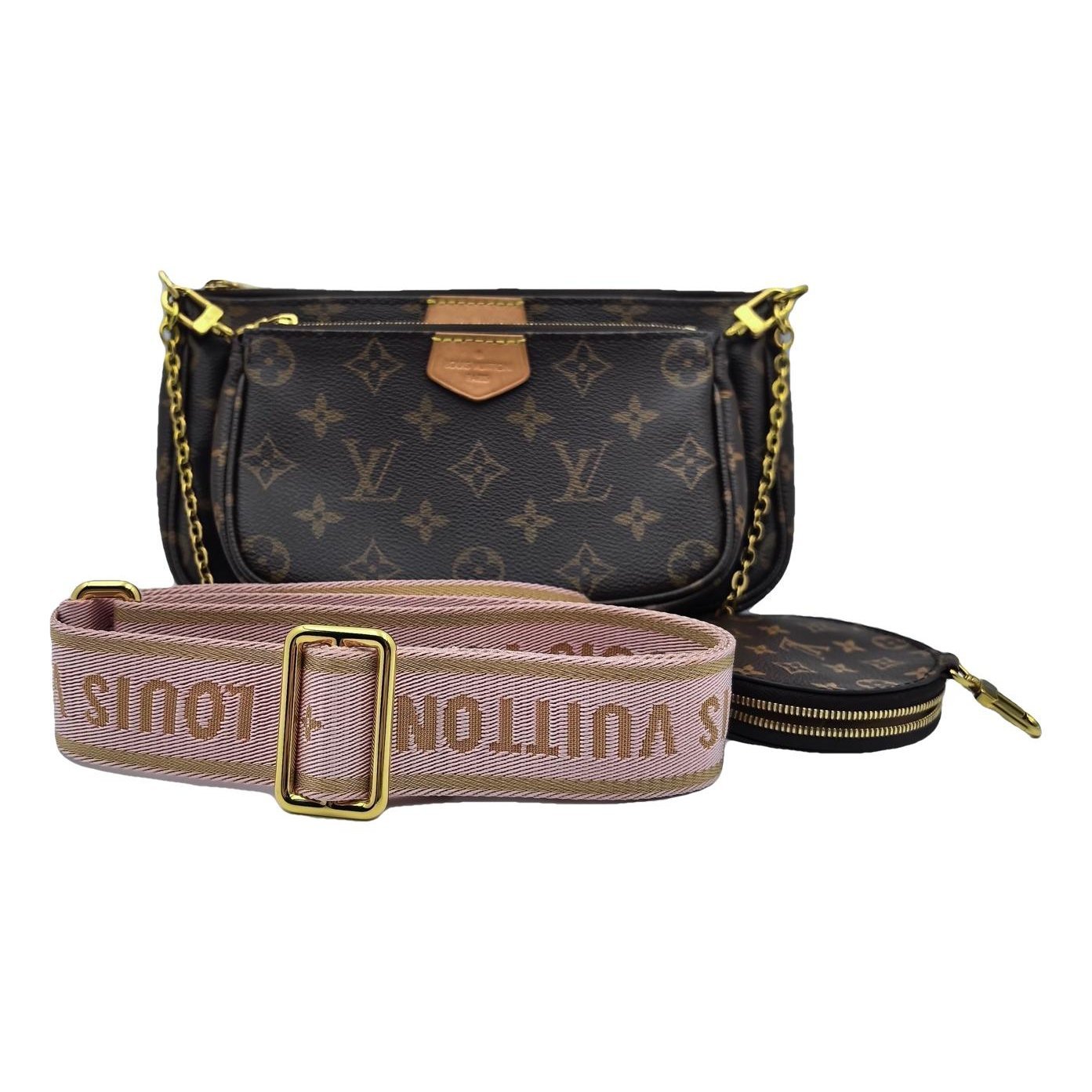 Multi Pochette Accessoires leather handbag