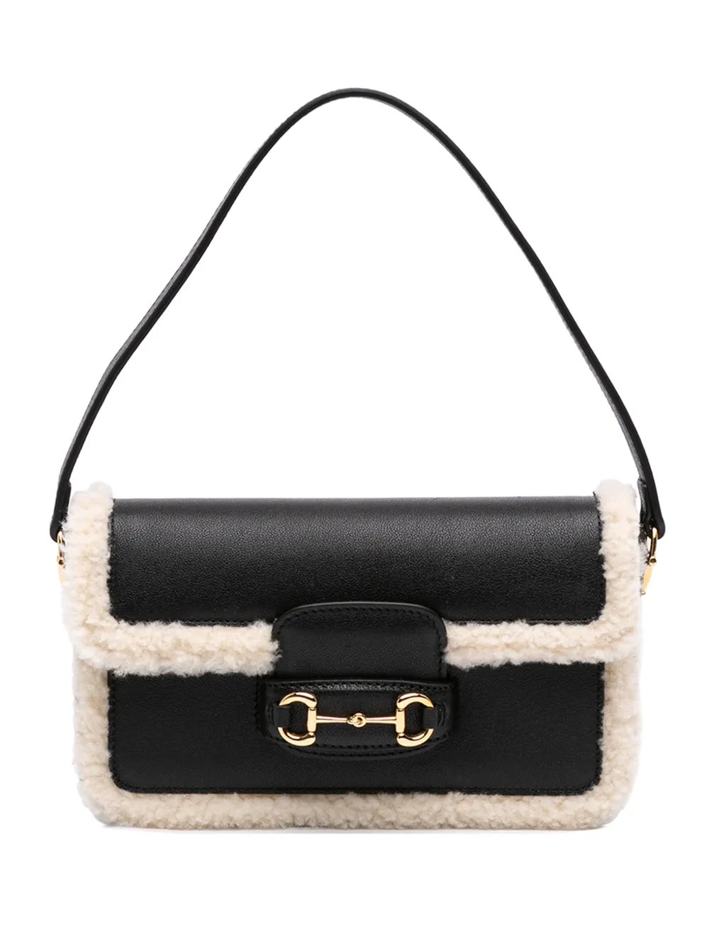 2000-2015 Mini Shearling Calfskin 1955 Horsebit handbag