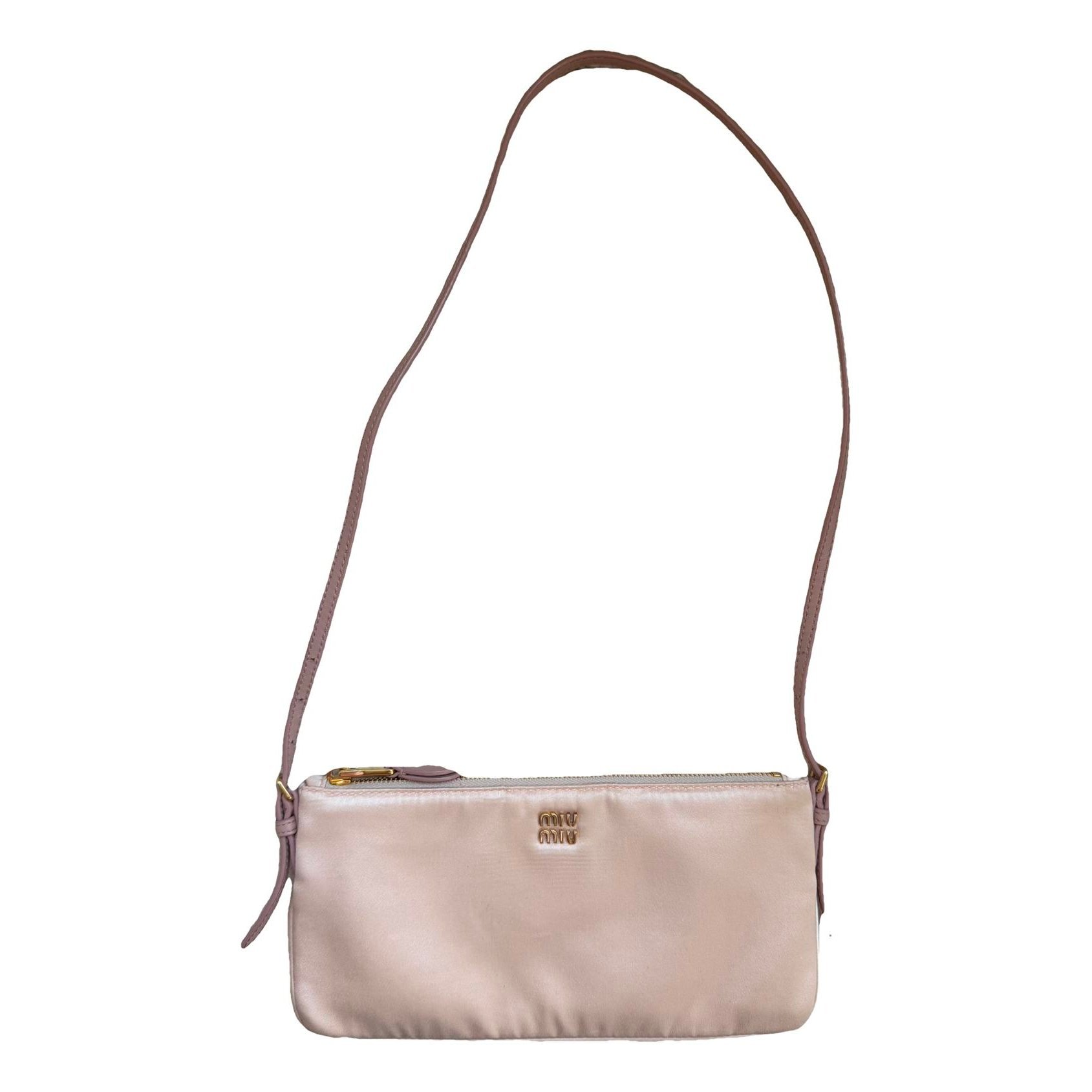Silk clutch bag