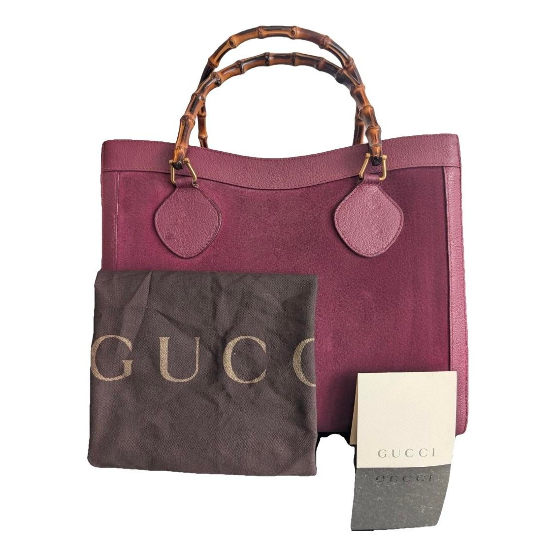 Bamboo leather tote