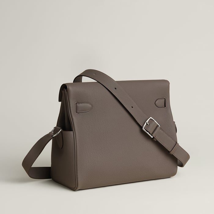 Gris Étain Kelly Messenger Bag