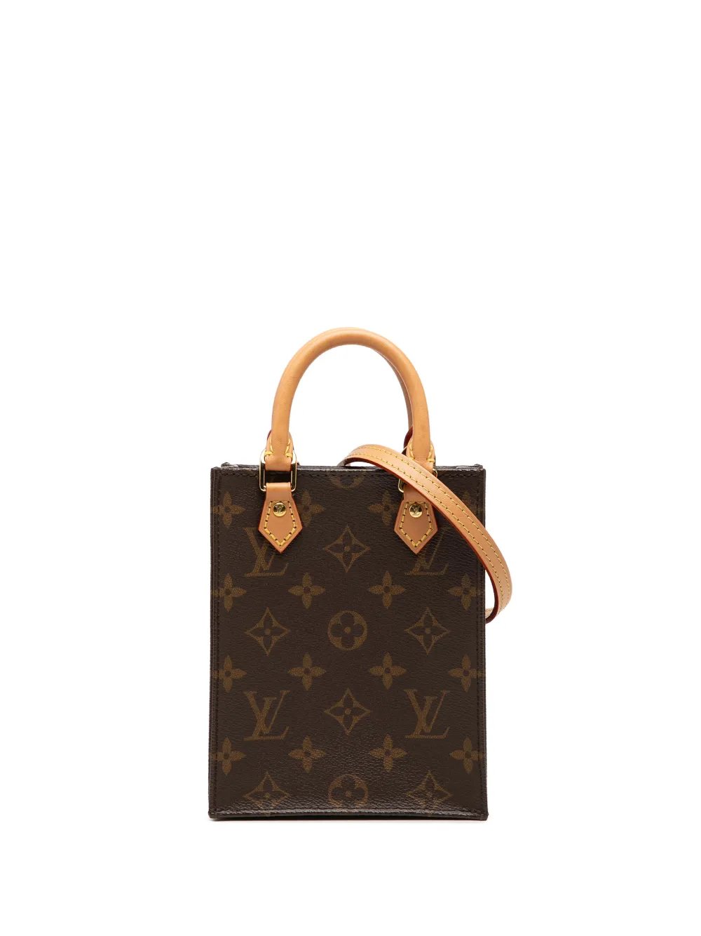 2021 Monogram Petit Sac Plat satchel