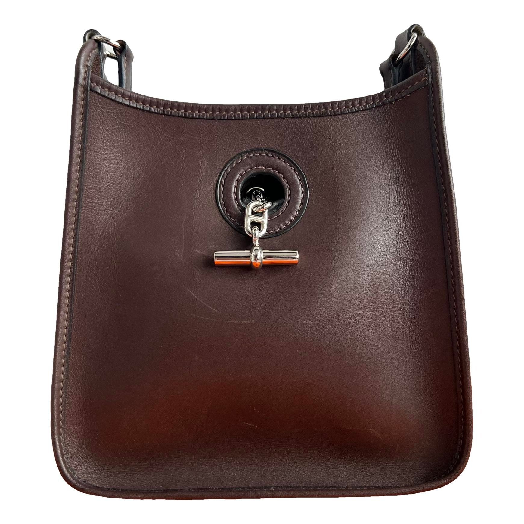 Hermes Vespa Handbag Barenia Leather 2004