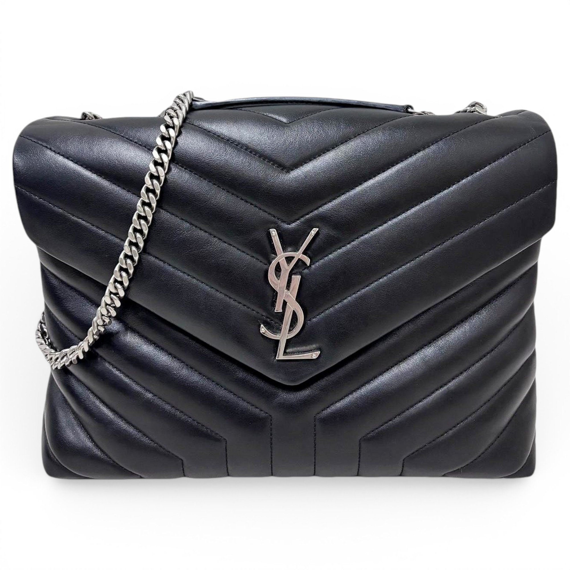 Loulou leather handbag