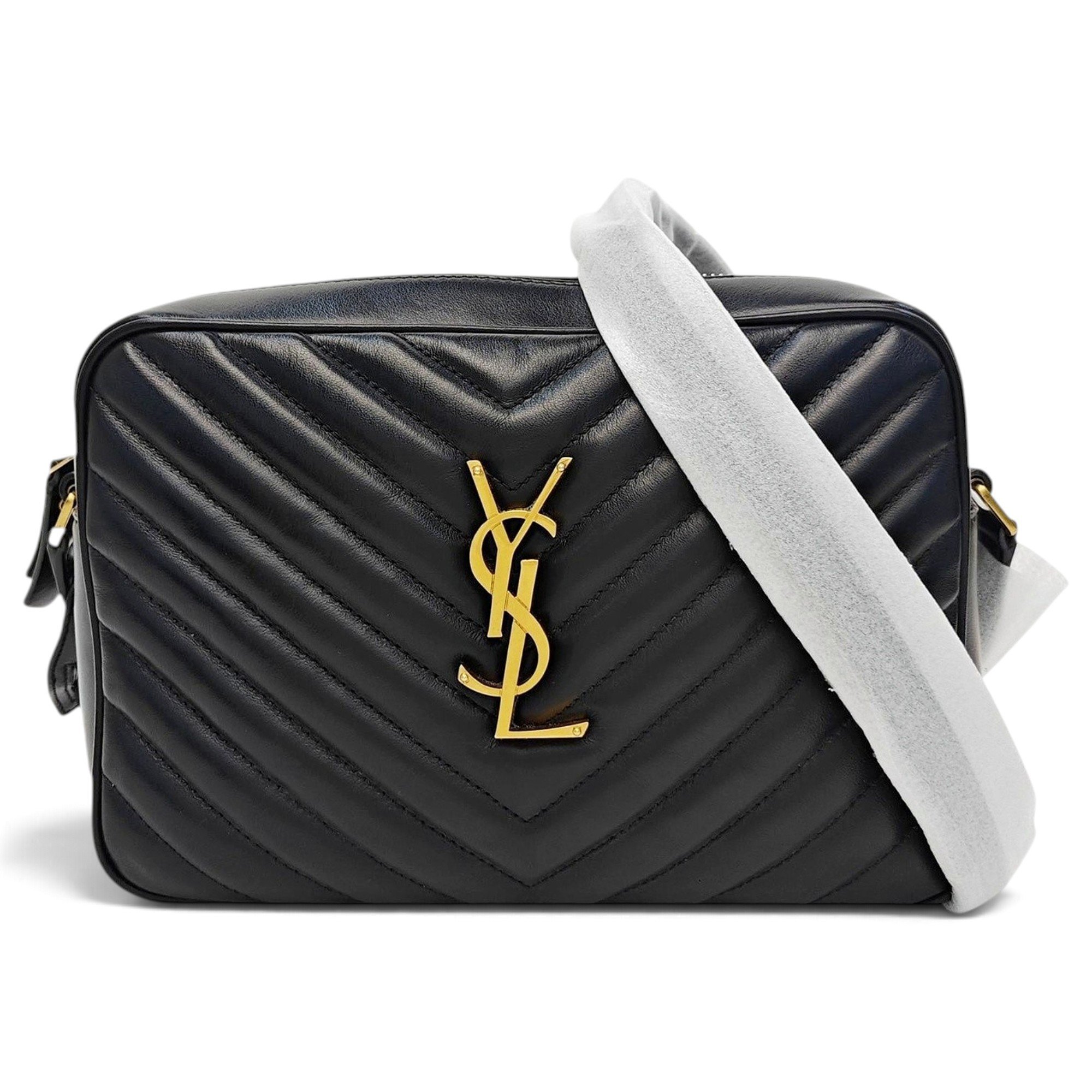 Camera Lou leather handbag
