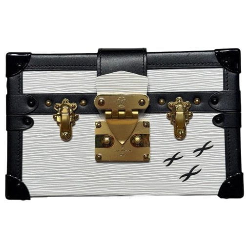 Petite Malle leather crossbody bag