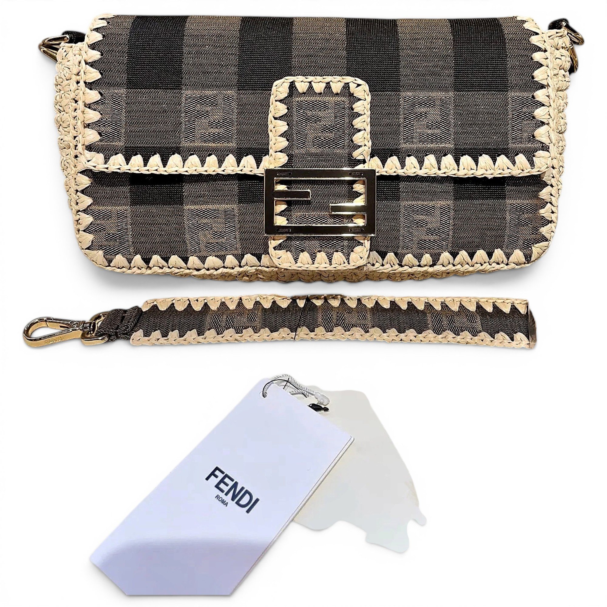 Baguette cloth handbag