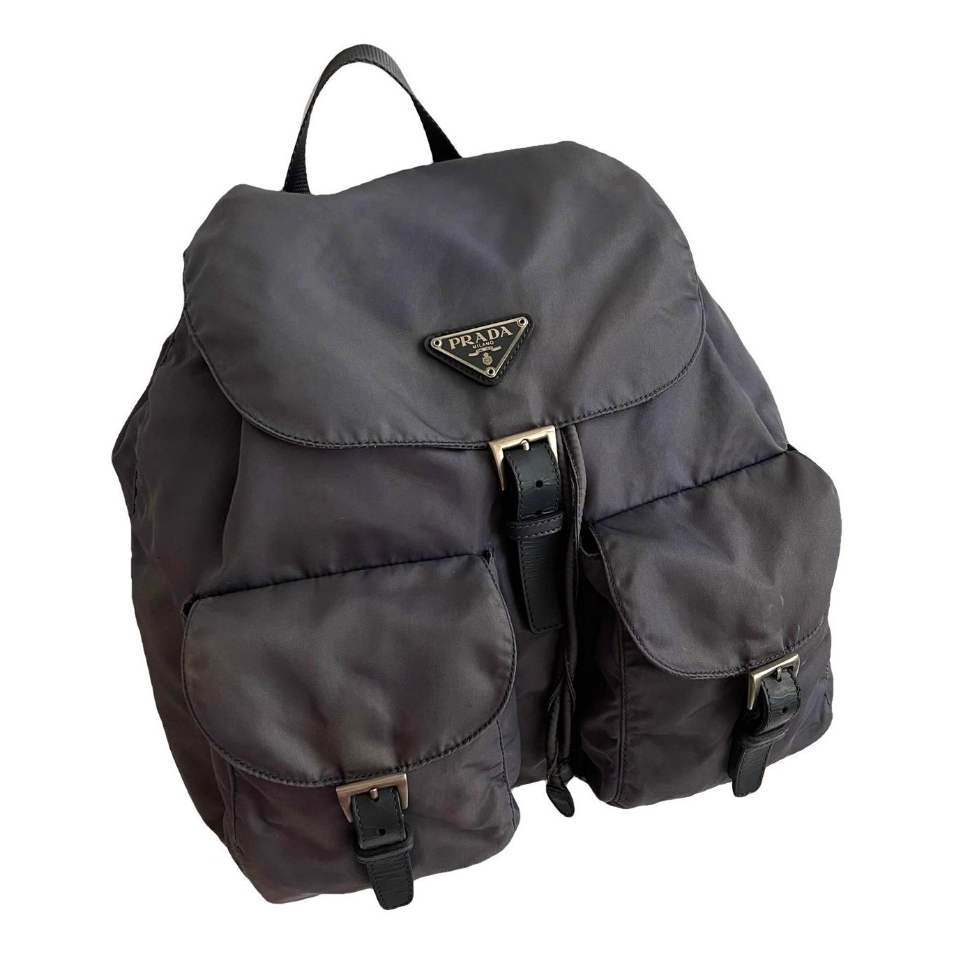 Re-Nylon cloth backpack