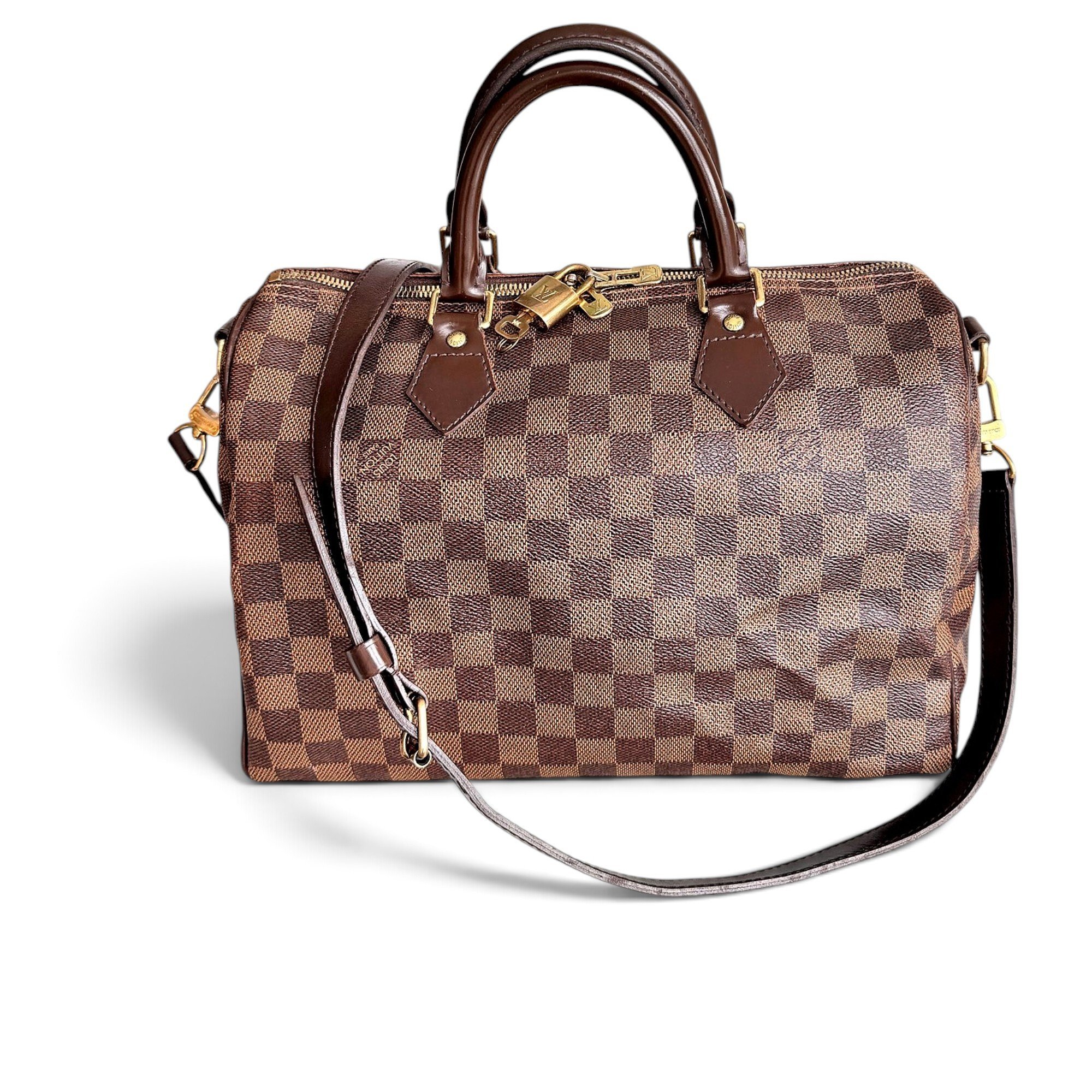 Speedy Bandoulière leather handbag