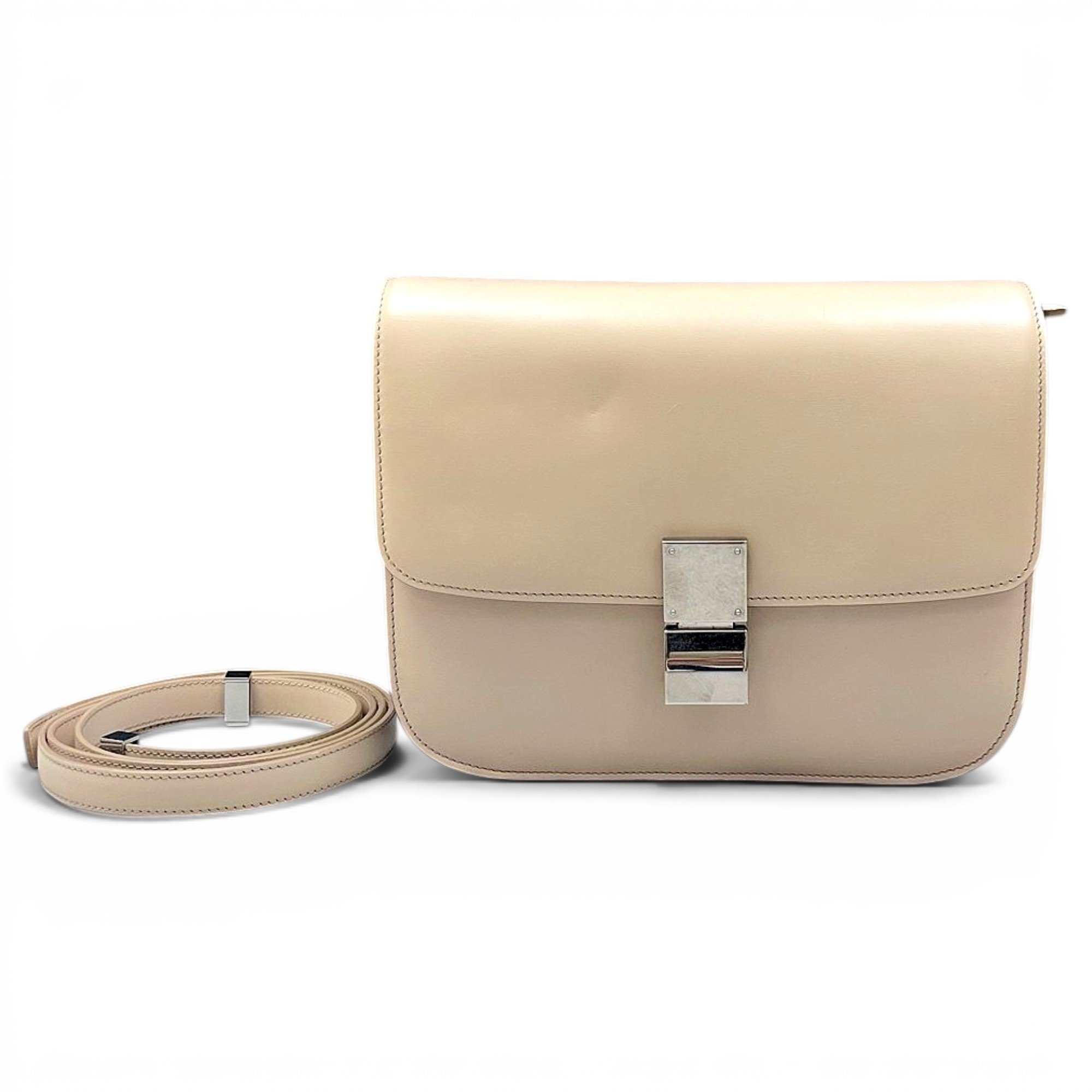 Classic leather handbag