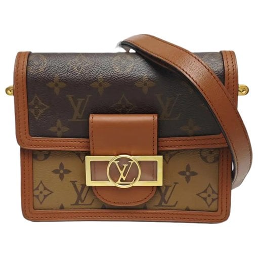 Dauphine leather mini bag
