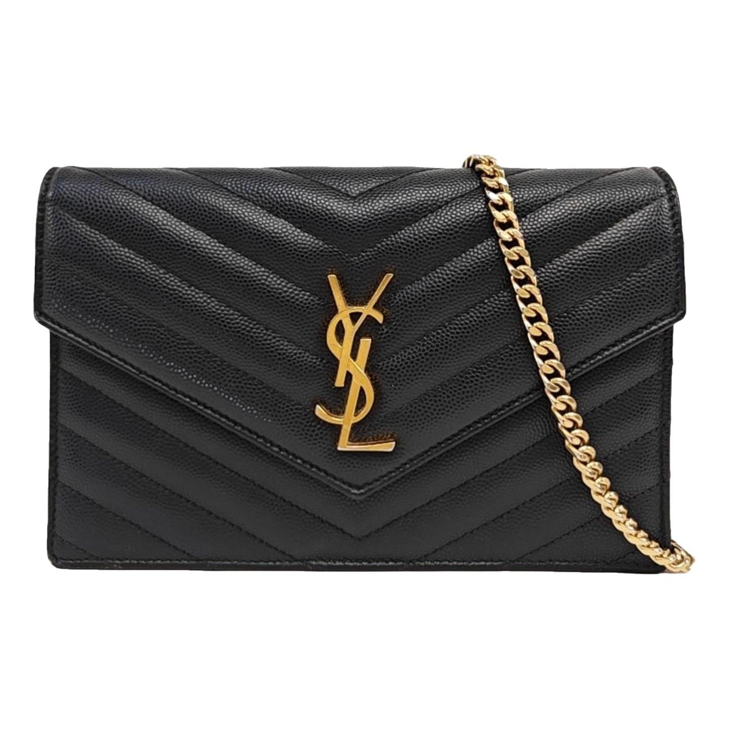 Baby monogramme leather handbag