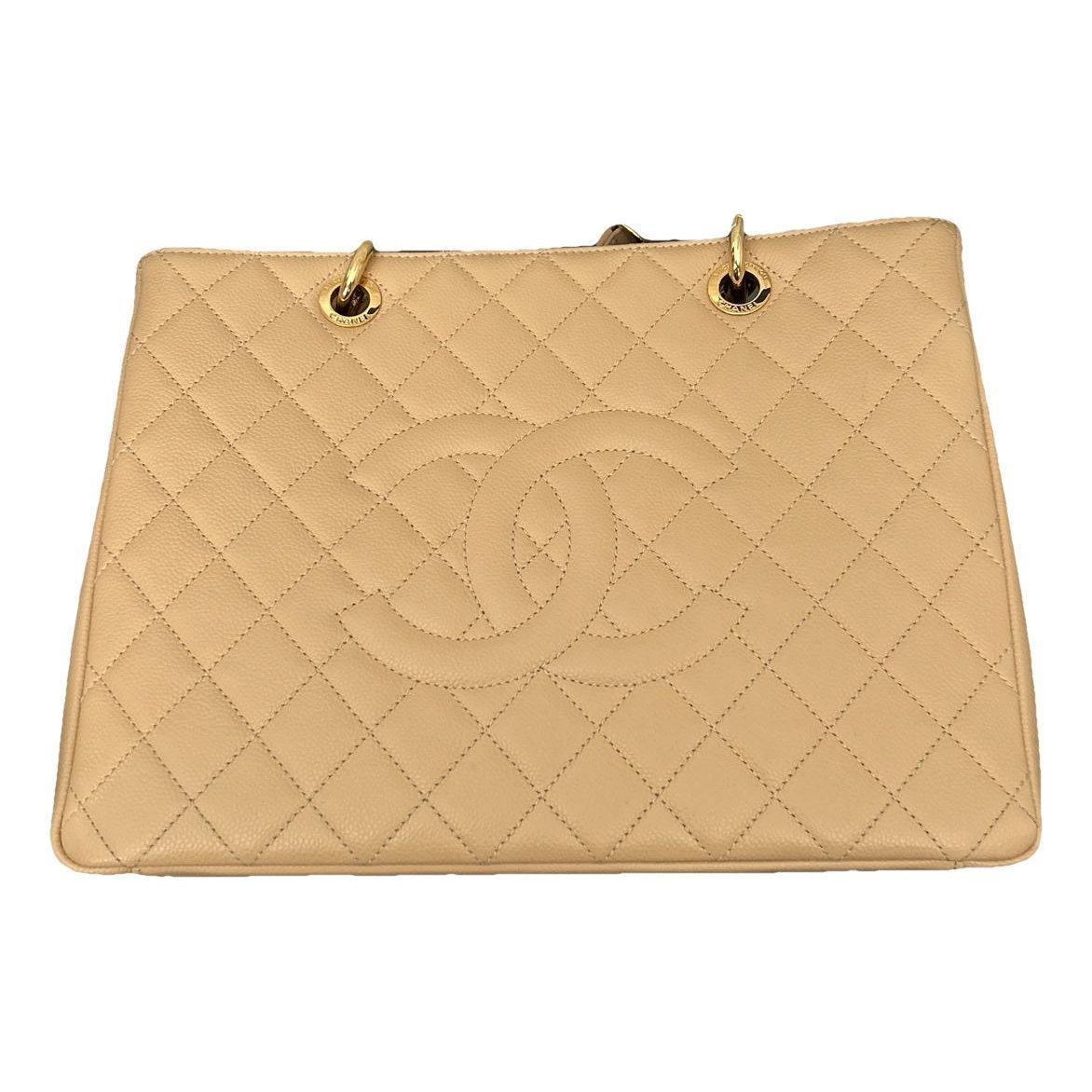 Grand shopping leather tote