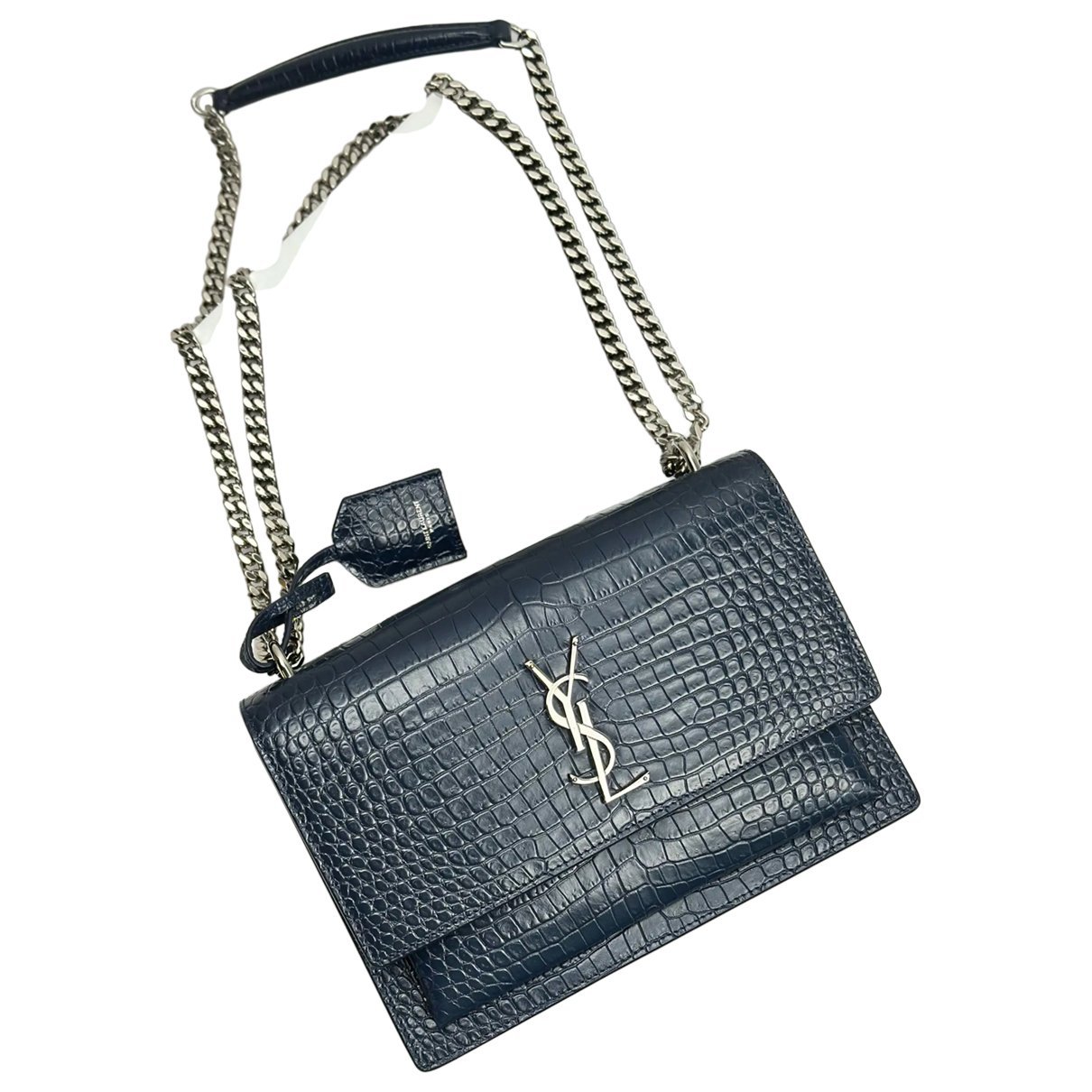 Sunset leather crossbody bag