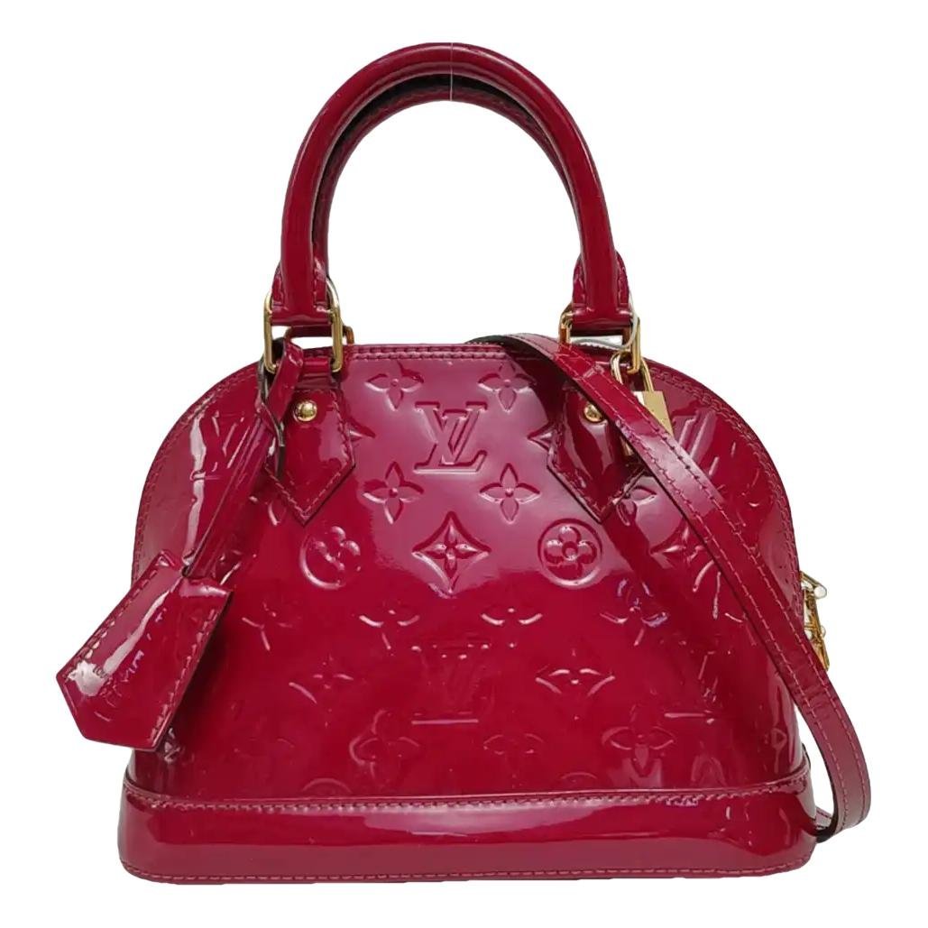 Alma BB patent leather handbag
