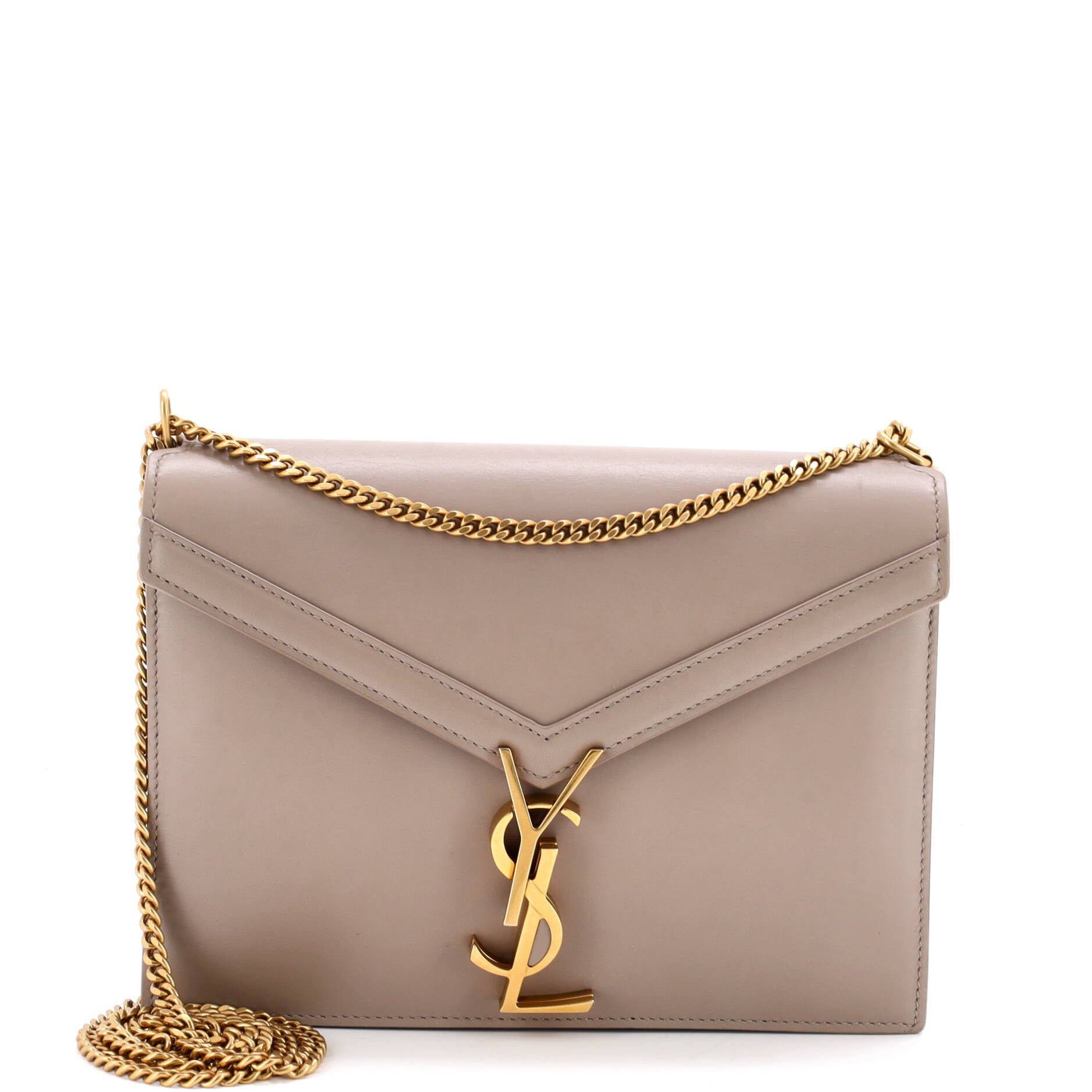 Cassandra Chain Shoulder Bag Leather Small