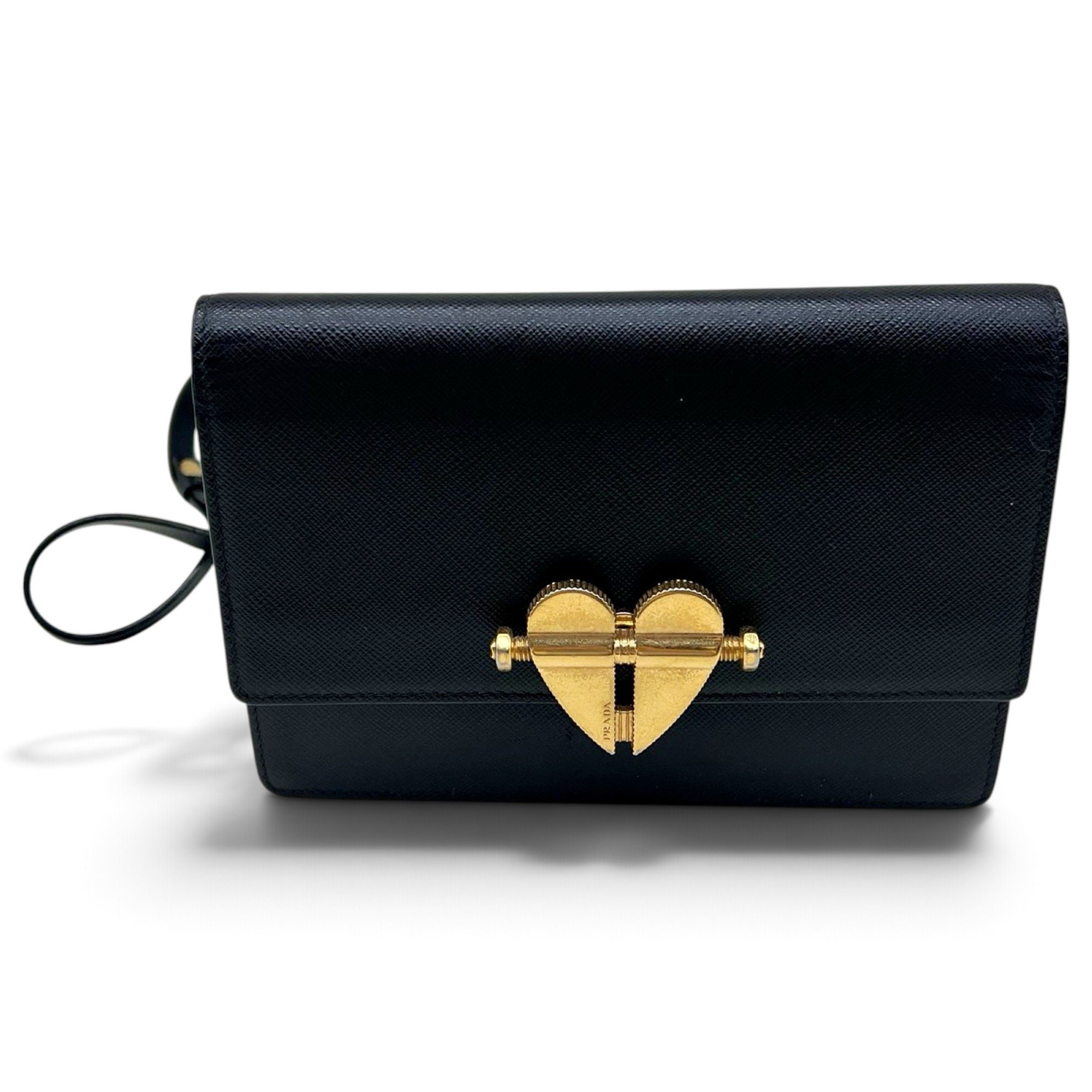 Leather crossbody bag