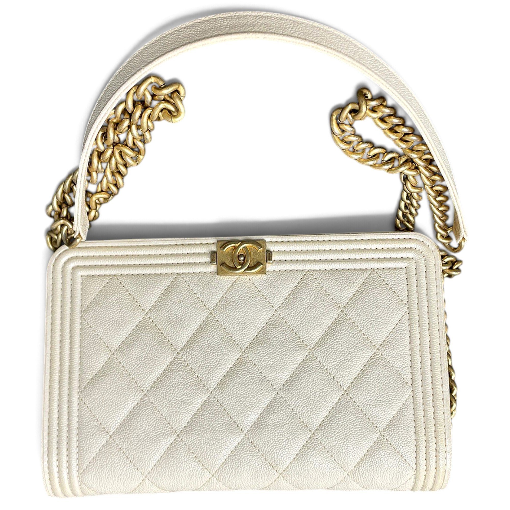 Boy leather handbag