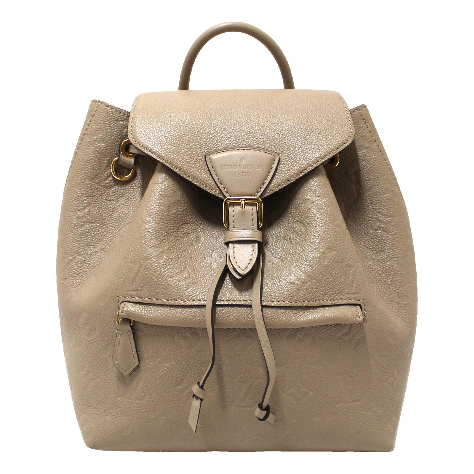 Montsouris leather backpack