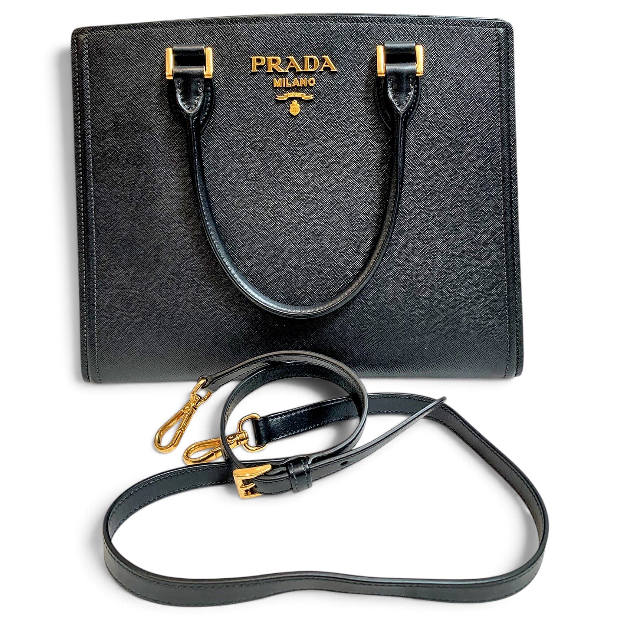 Galleria leather handbag