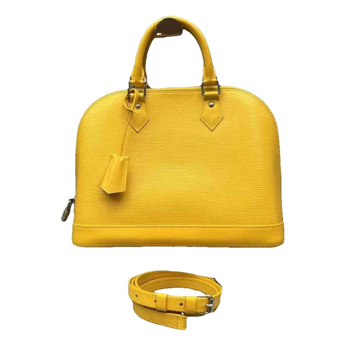 Alma leather handbag