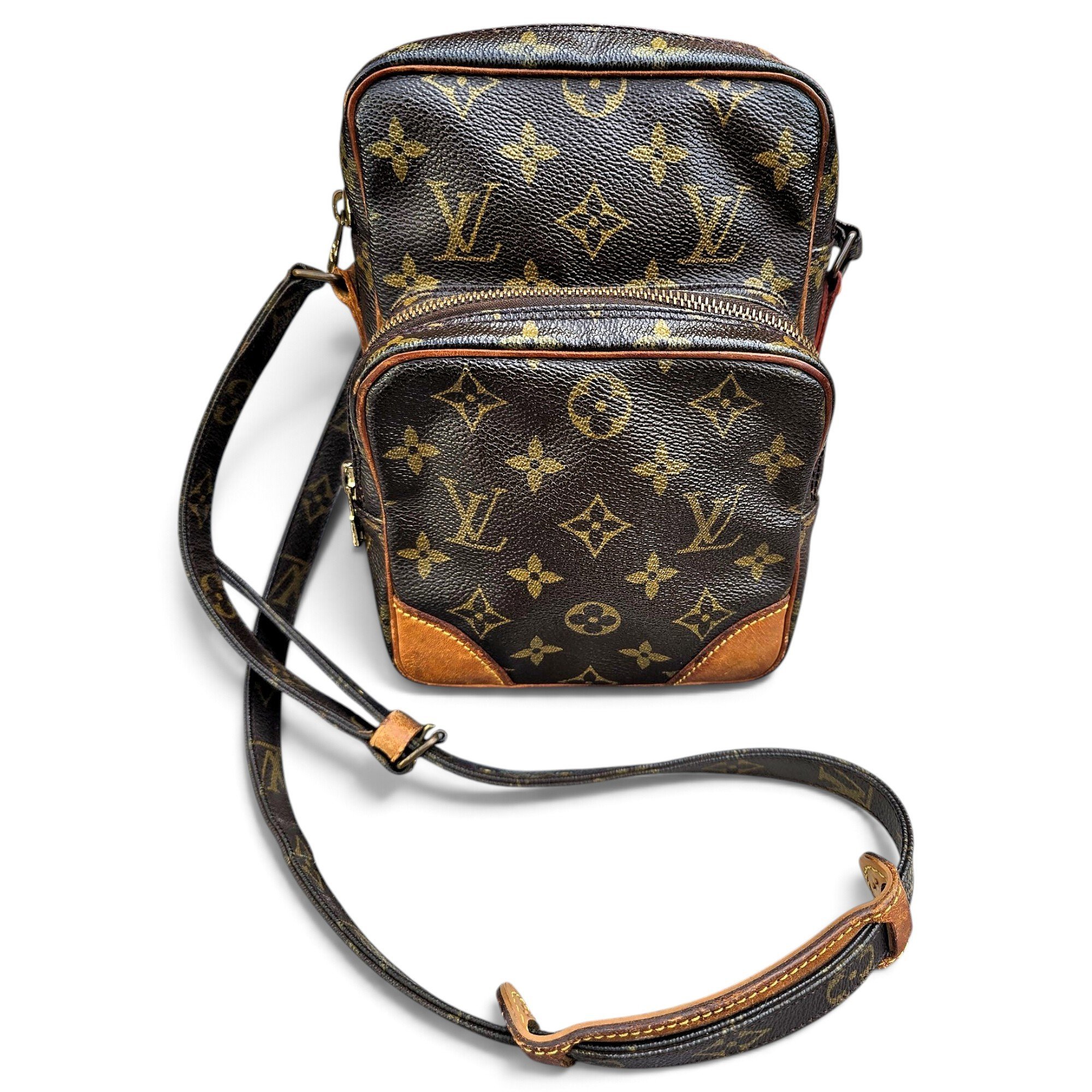 Leather crossbody bag