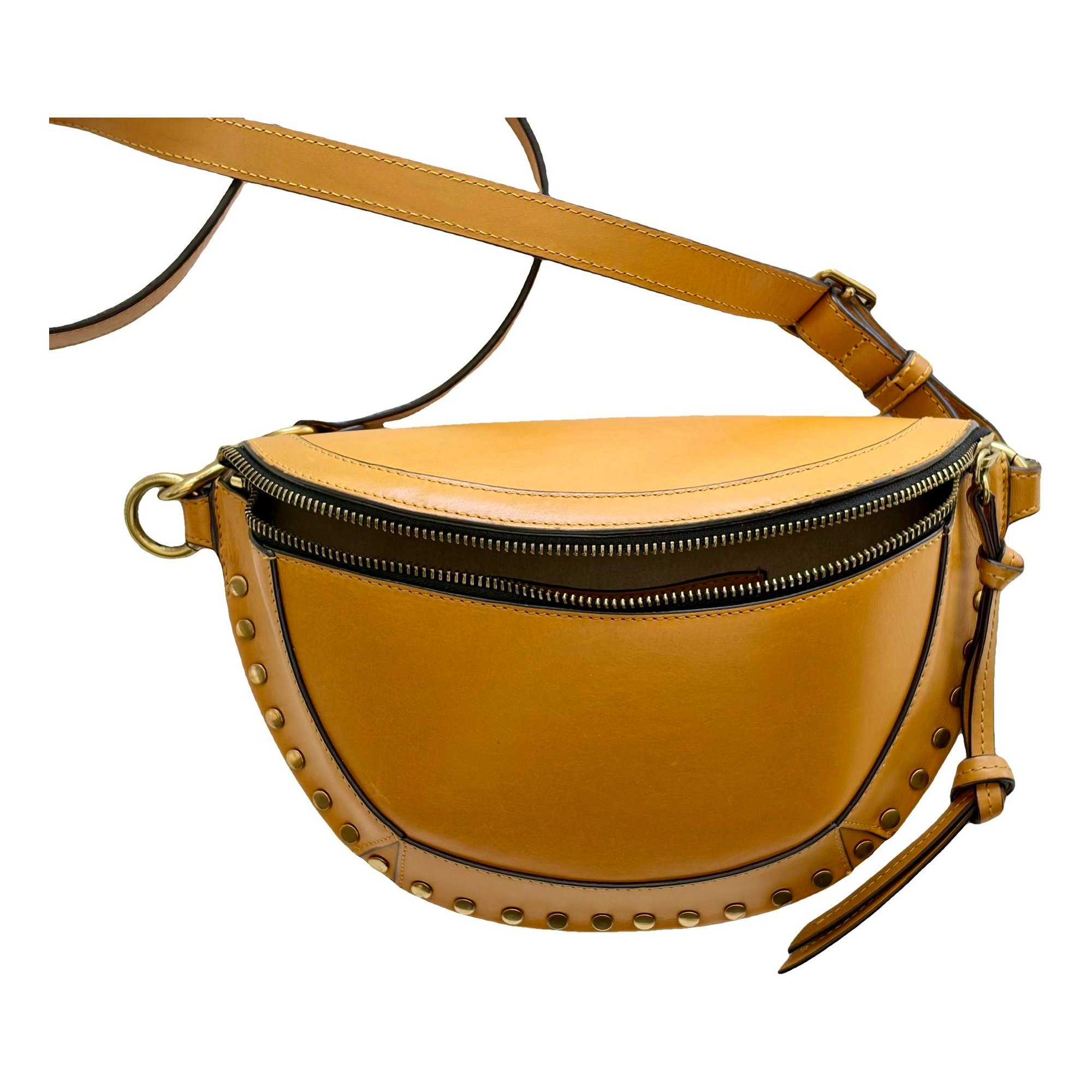 Leather crossbody bag