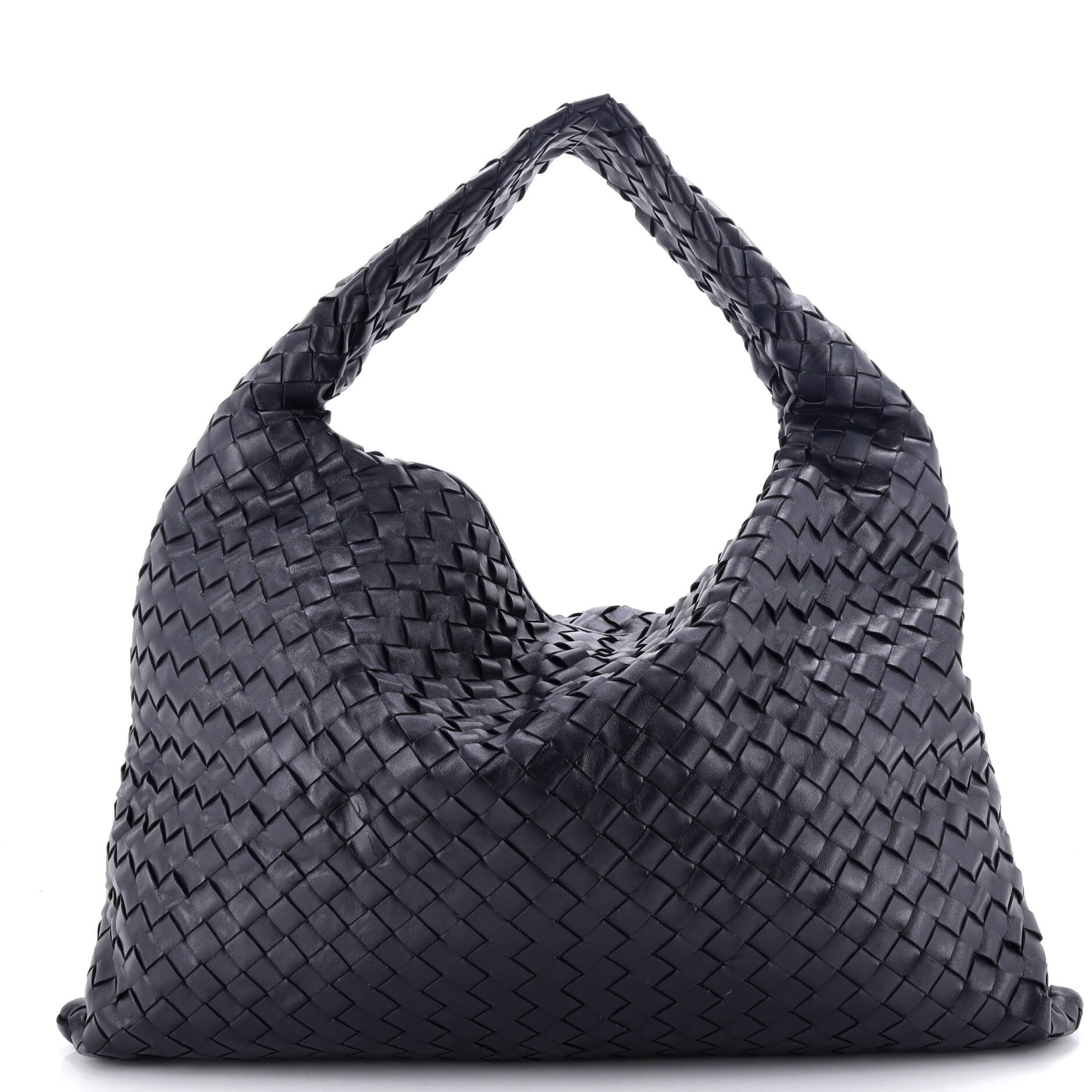 Hop Hobo Intrecciato Leather Large