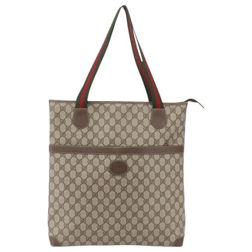 Leather tote