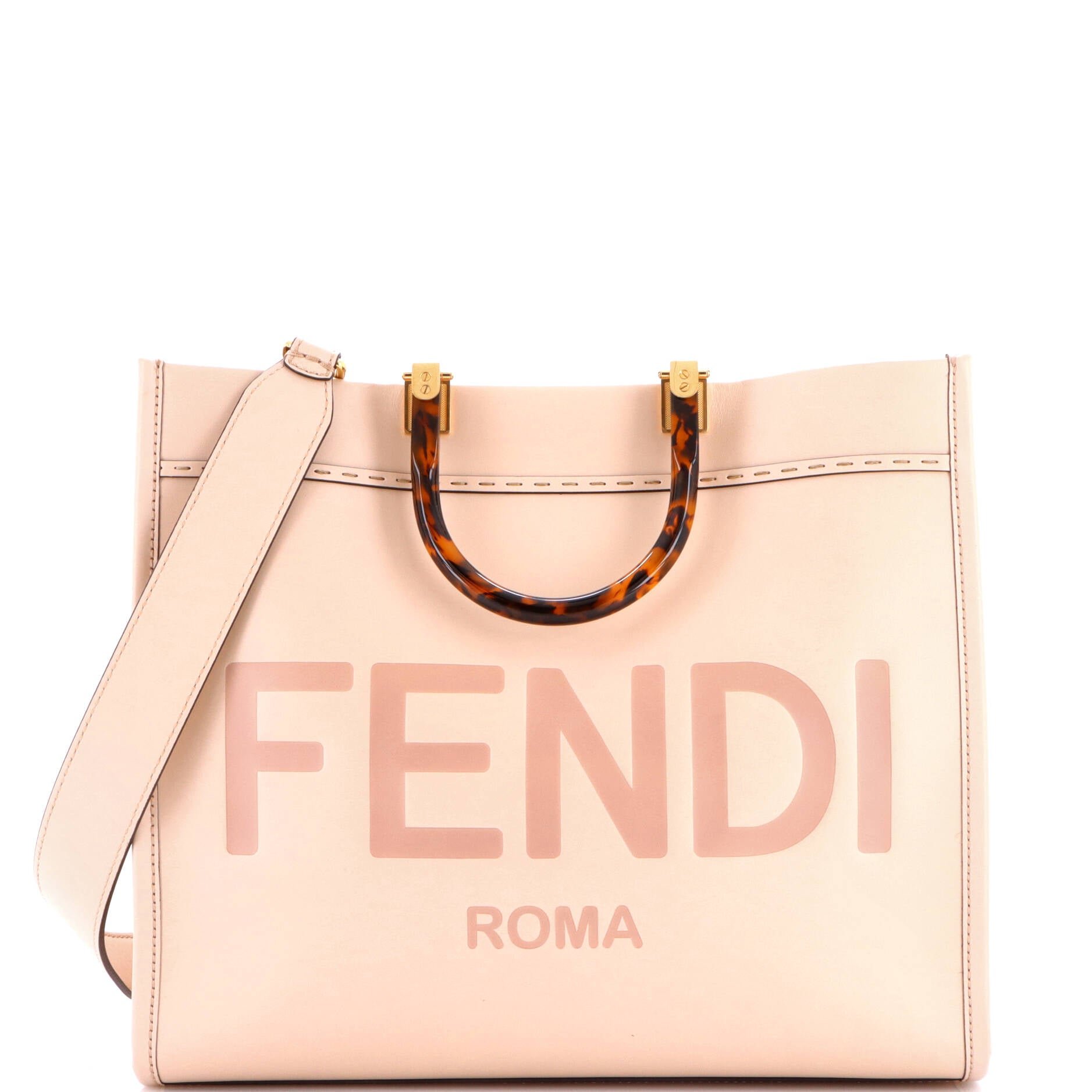 Sunshine Shopper Tote Leather Medium