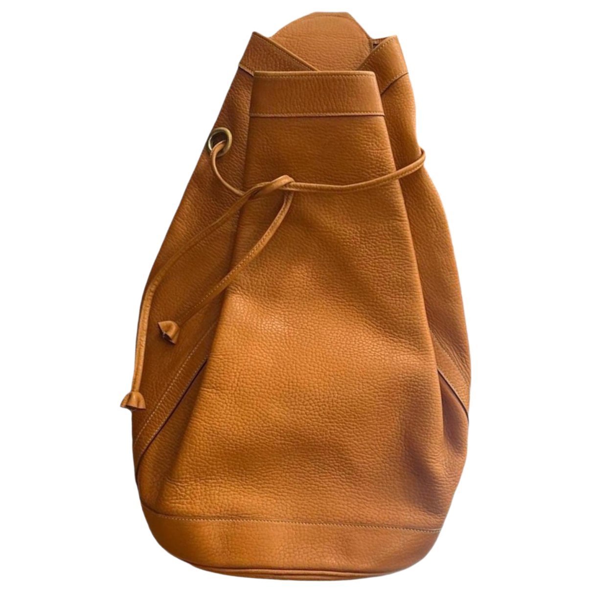 Leather backpack
