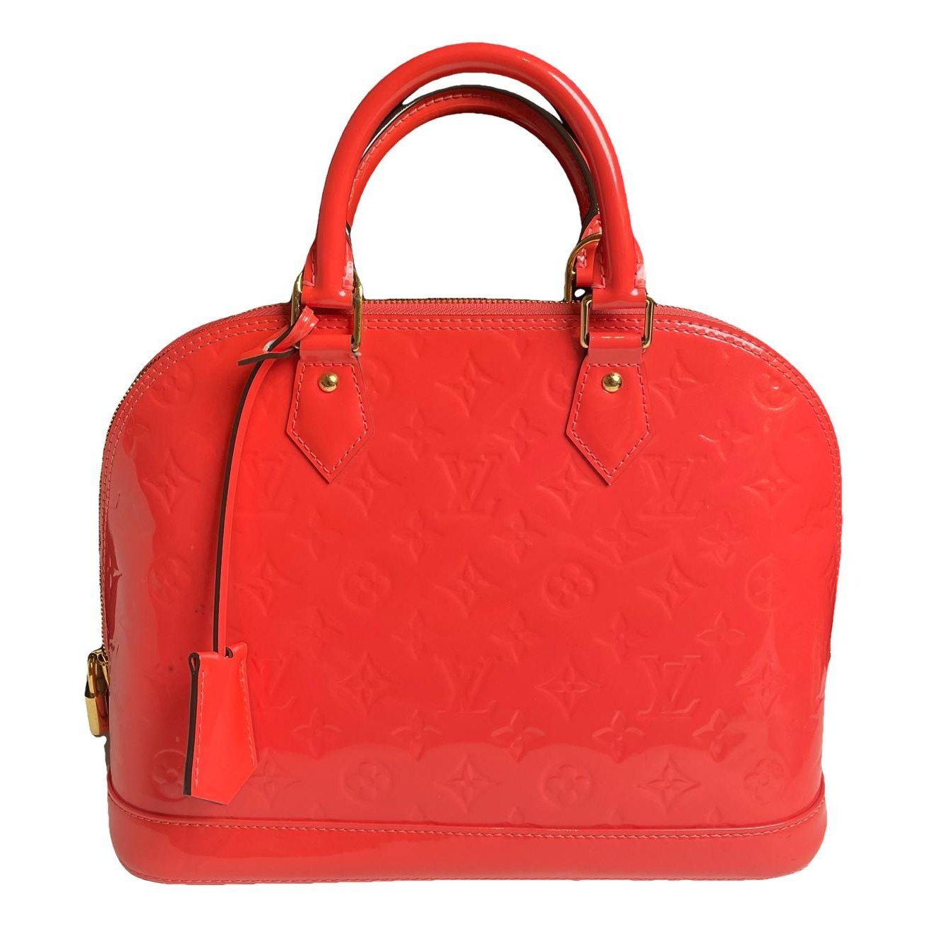 Alma BB patent leather handbag