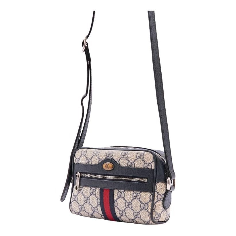 Leather crossbody bag
