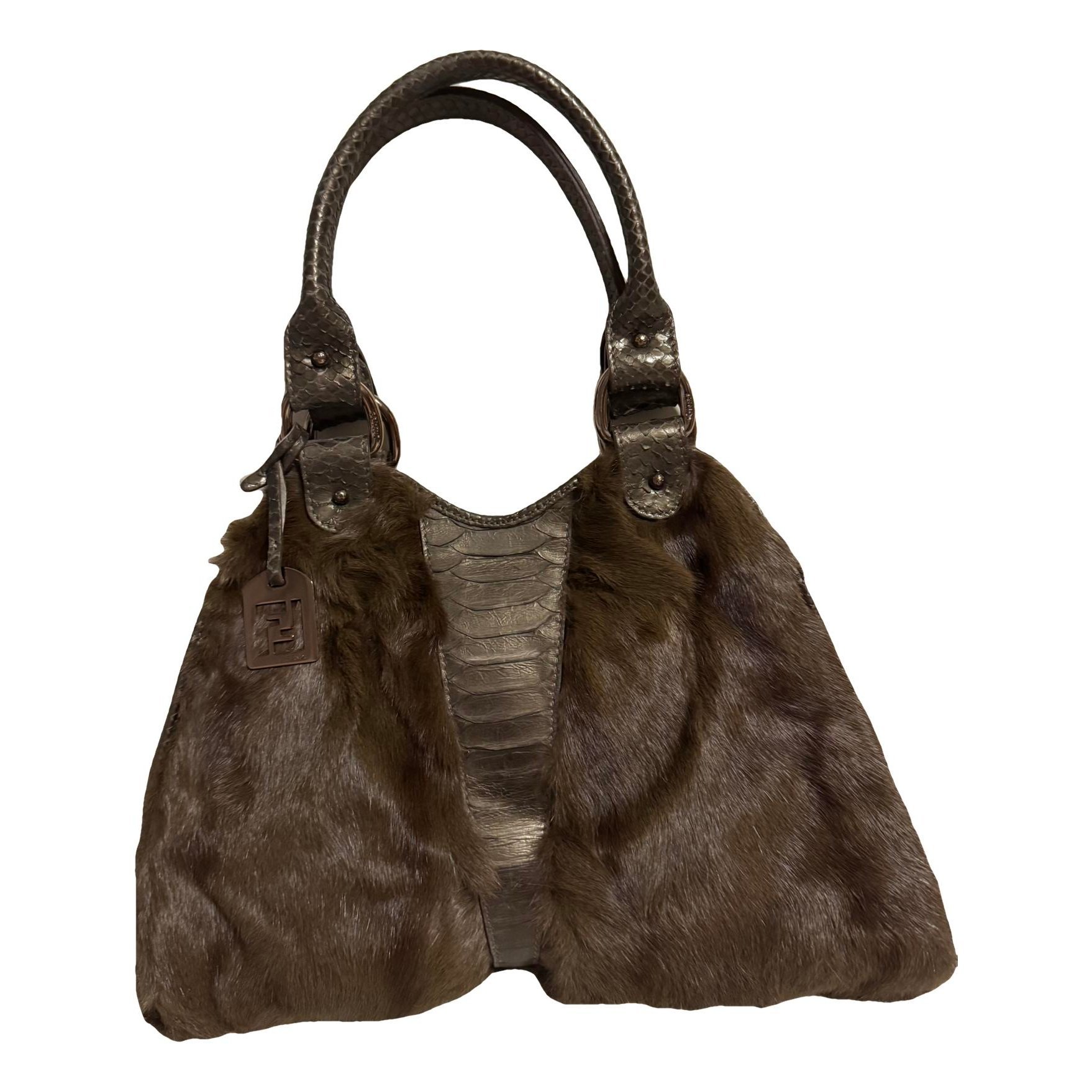 Pony-style calfskin handbag