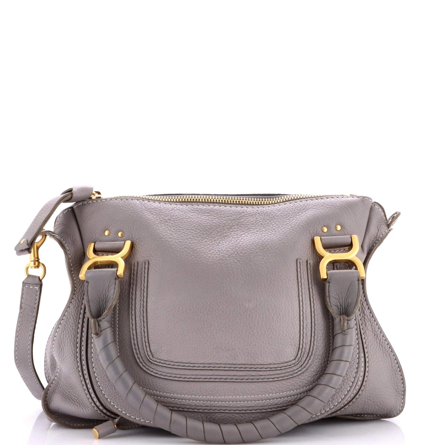 Leather satchel