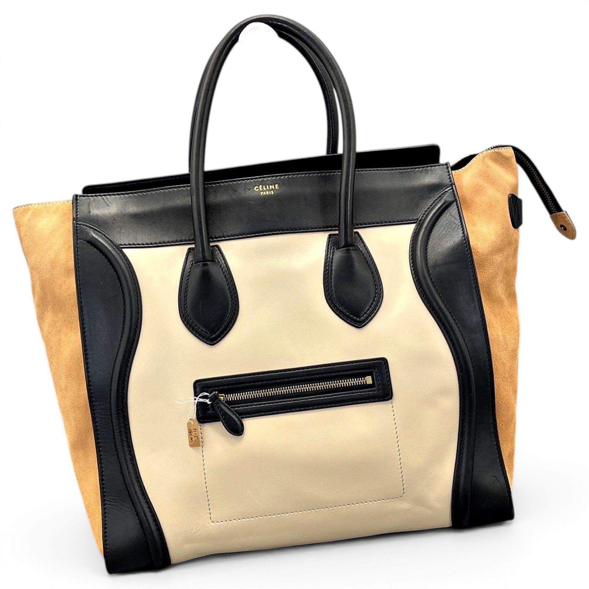 Luggage leather handbag