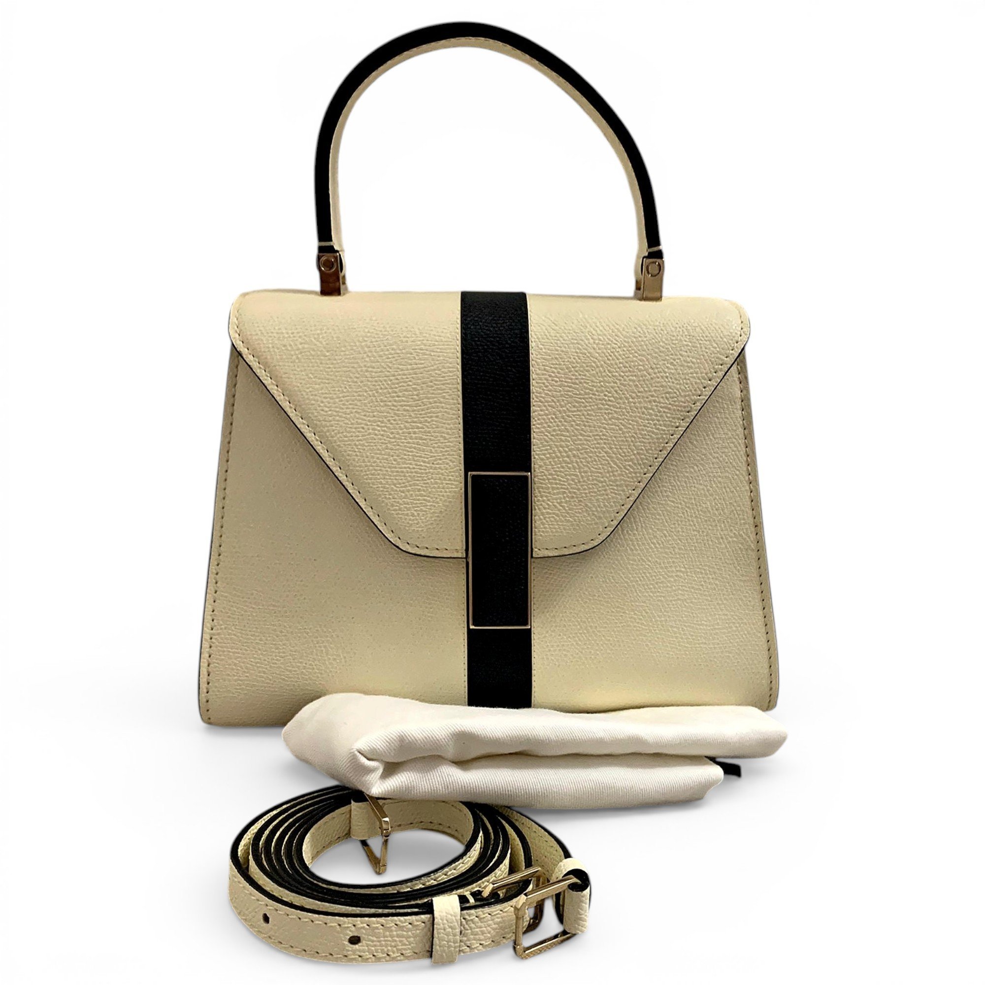 Valextra Iside leather handbag