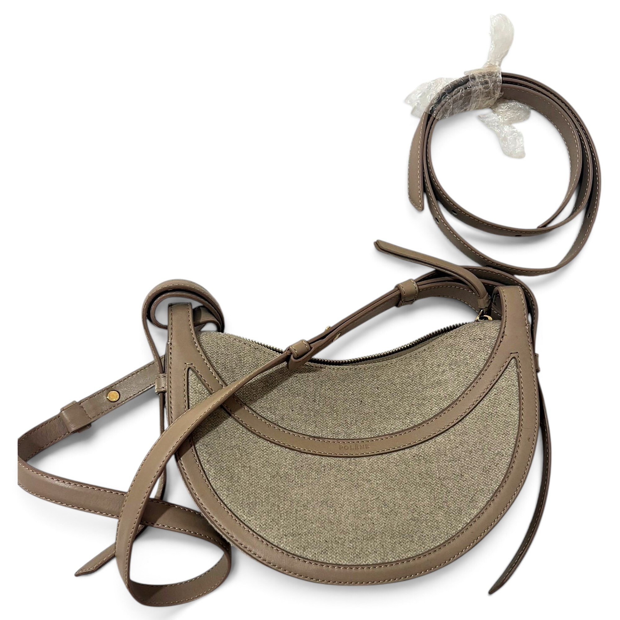 Polene Numéro Dix wool crossbody bag