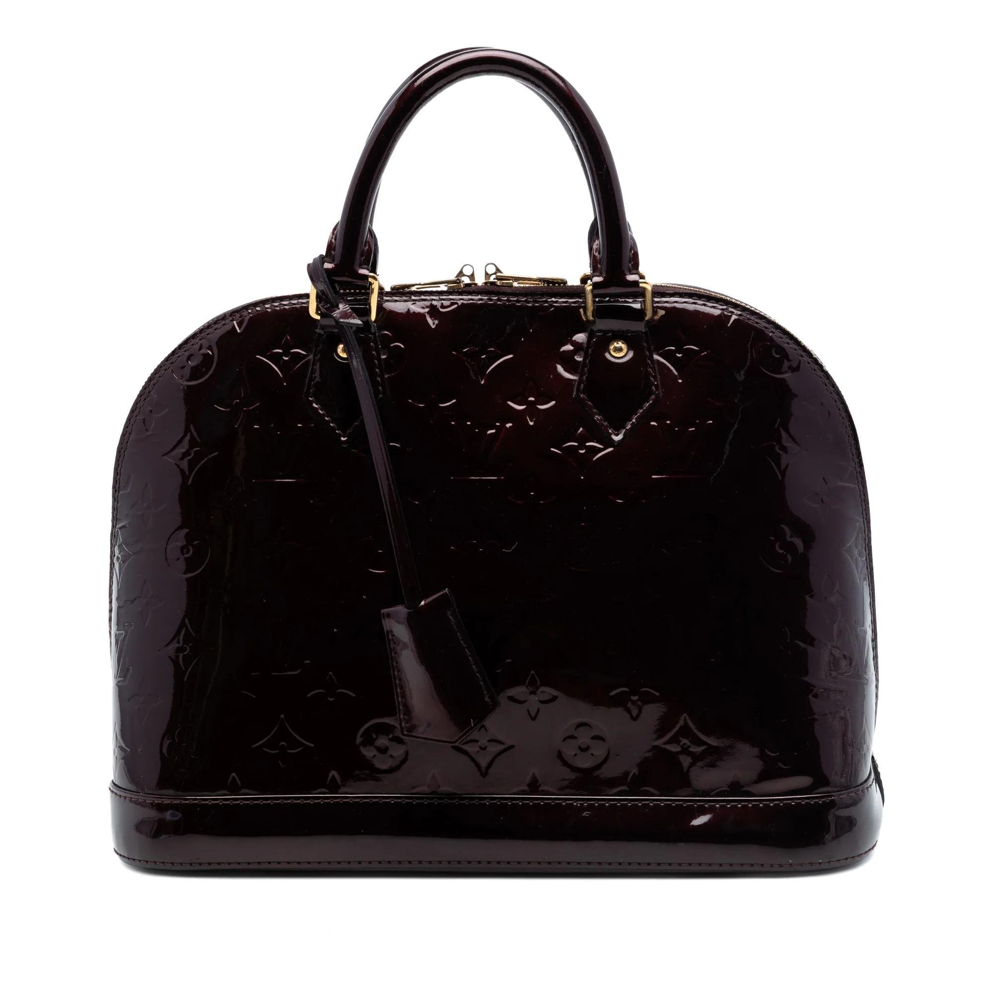 Alma leather handbag