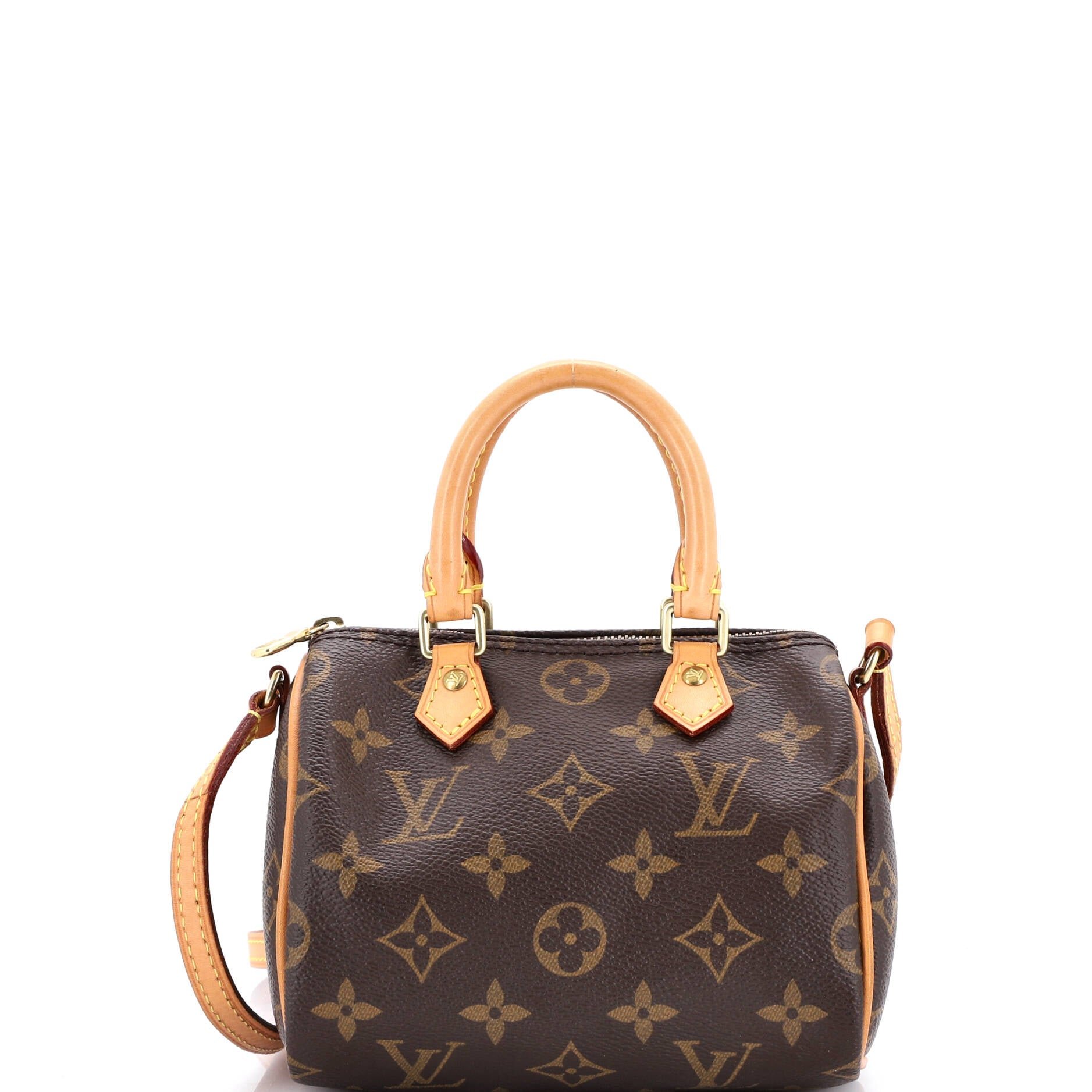 Louis Vuitton Speedy Bandouliere Bag Monogram Canvas Nano