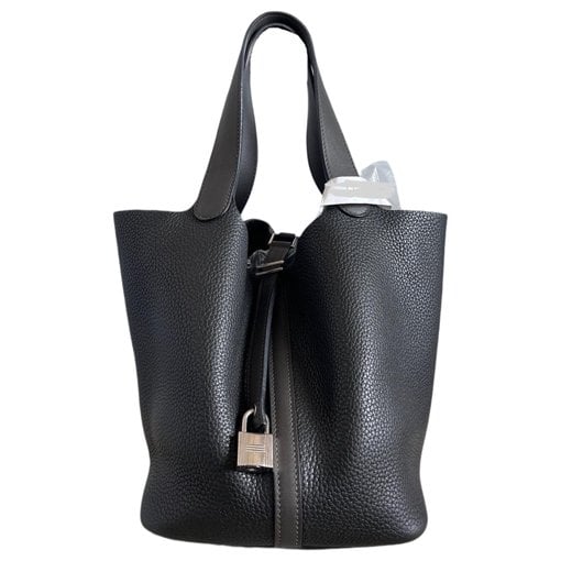Picotin leather handbag