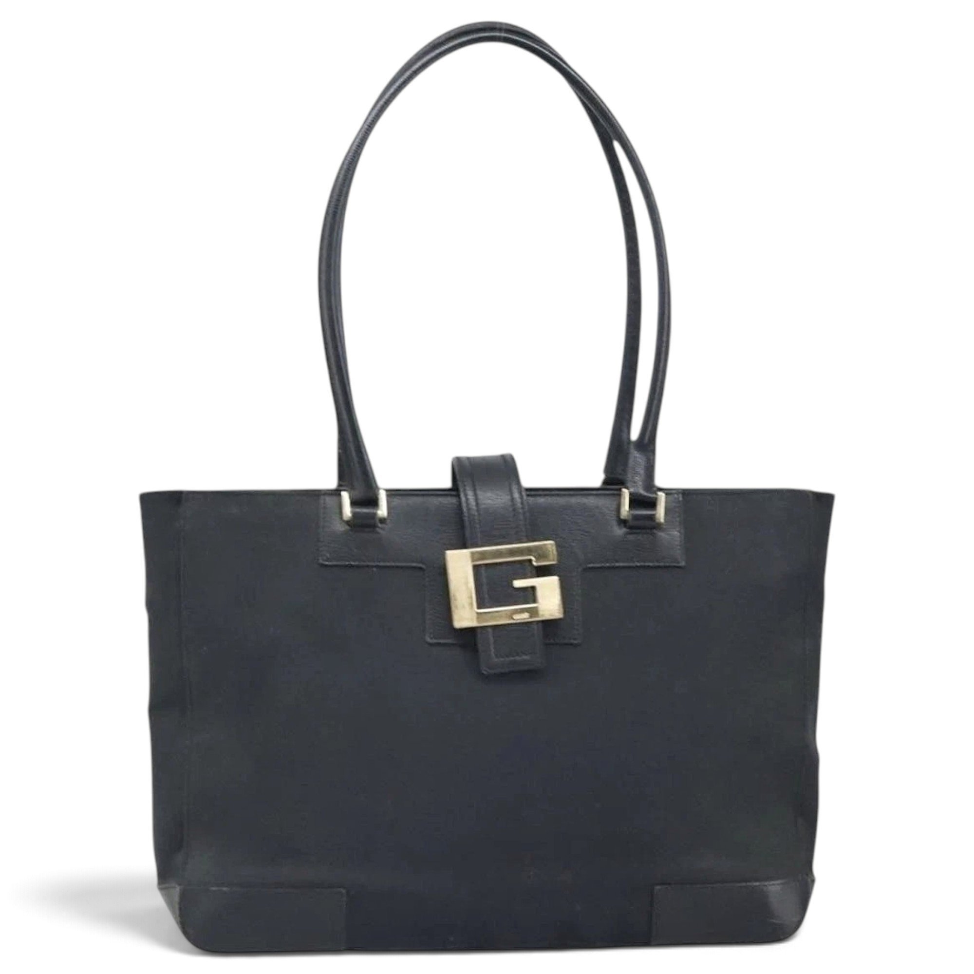 Leather tote