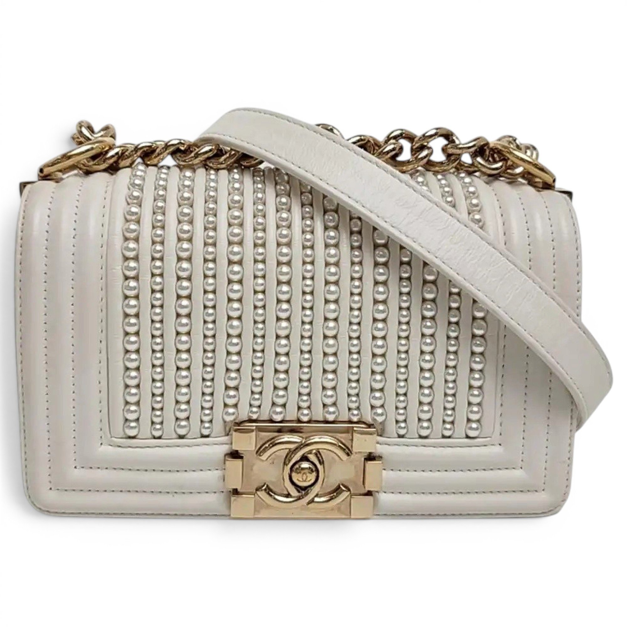 Boy leather handbag