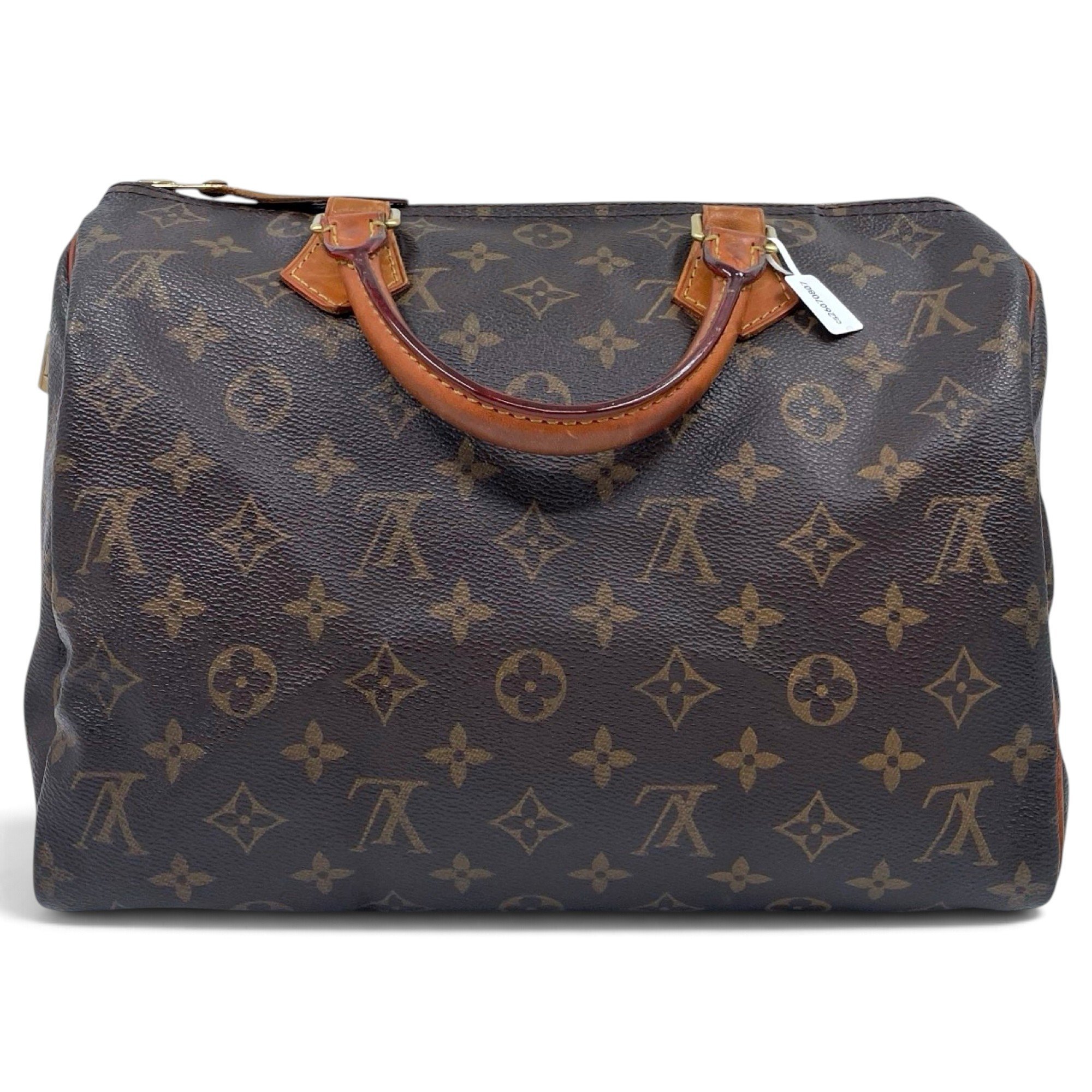 Speedy leather handbag
